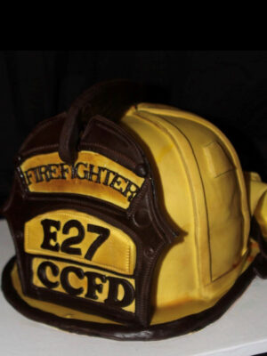 Fireman’s Helmut Cake