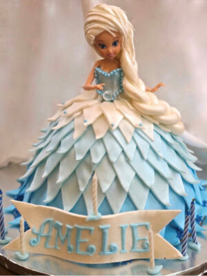 Elsa Birthday Cake