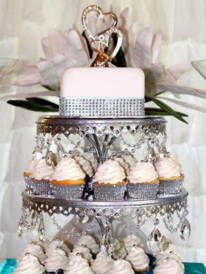 Wedding Cake & Cupcake Stand